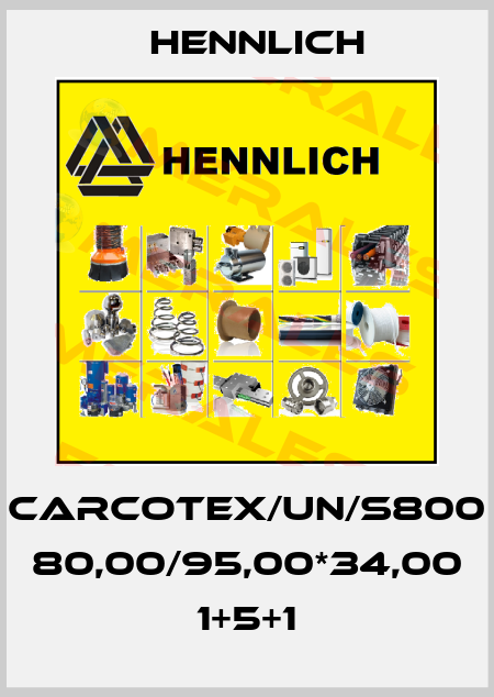 CARCOTEX/UN/S800 80,00/95,00*34,00 1+5+1 Hennlich