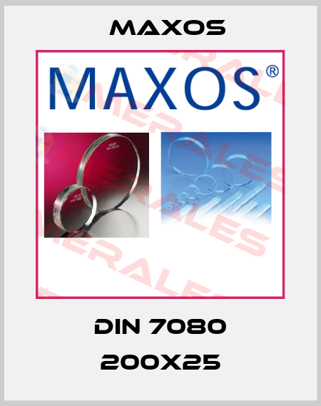 DIN 7080 200x25 Maxos