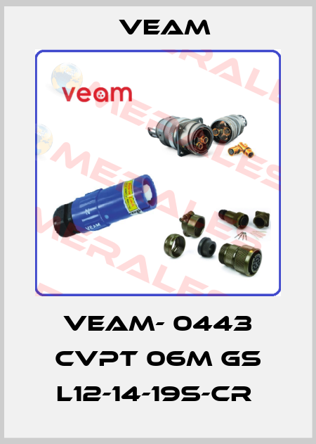VEAM- 0443 CVPT 06M GS L12-14-19S-CR  Veam