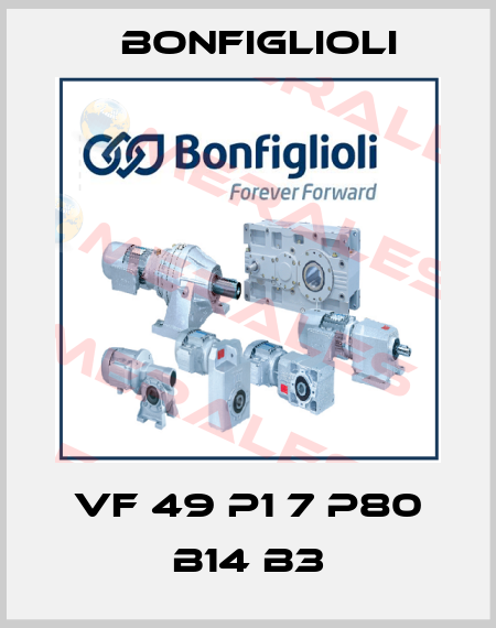 VF 49 P1 7 P80 B14 B3 Bonfiglioli