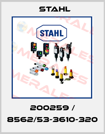 200259 / 8562/53-3610-320 Stahl