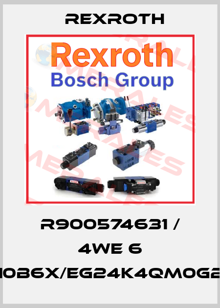 R900574631 / 4WE 6 U10B6X/EG24K4QM0G24 Rexroth