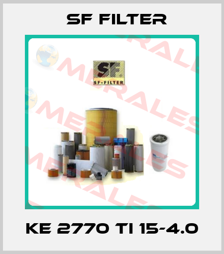 KE 2770 TI 15-4.0 SF FILTER