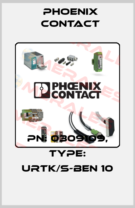 PN: 0309109, Type: URTK/S-BEN 10 Phoenix Contact