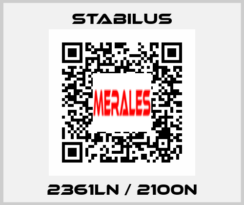 2361LN / 2100N Stabilus