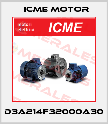 D3A214F32000A30 Icme Motor