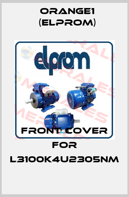 front cover for L3100K4U2305NM ORANGE1 (Elprom)