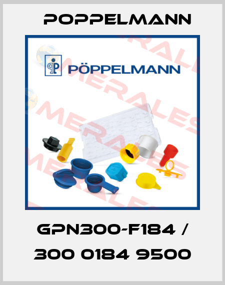 GPN300-F184 / 300 0184 9500 Poppelmann