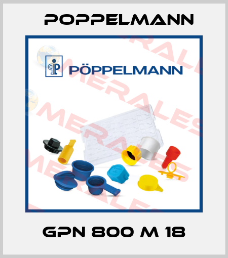 GPN 800 M 18 Poppelmann
