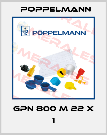 GPN 800 M 22 X 1 Poppelmann