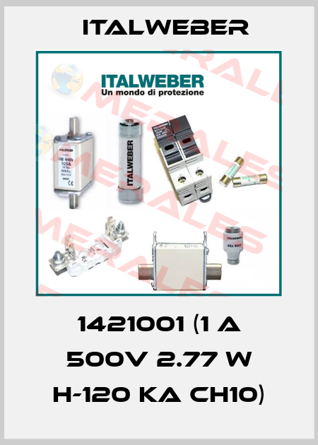 1421001 (1 A 500V 2.77 W H-120 KA CH10) Italweber