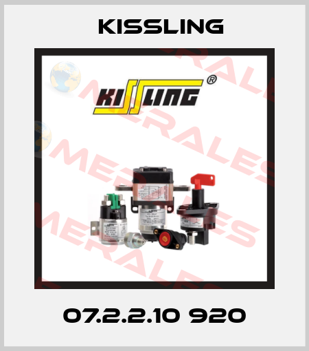 07.2.2.10 920 Kissling