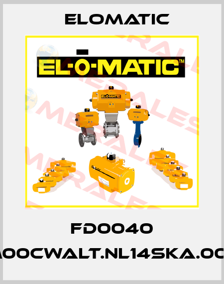 FD0040 .NM00CWALT.NL14SKA.00XX Elomatic