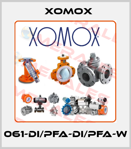 061-DI/PFA-DI/PFA-W Xomox