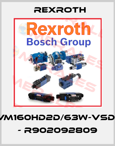 AA6VM160HD2D/63W-VSD520B - R902092809 Rexroth