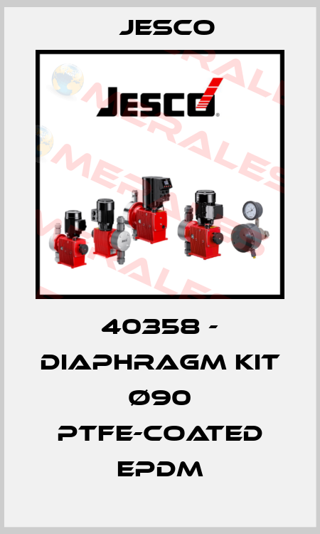40358 - Diaphragm Kit Ø90 PTFE-coated EPDM Jesco