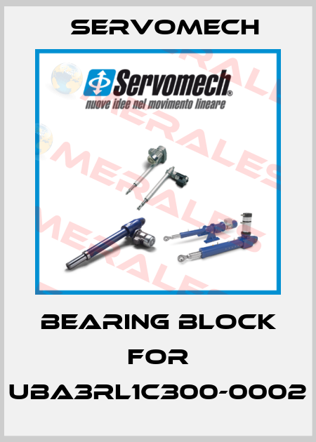 Bearing block for UBA3RL1C300-0002 Servomech