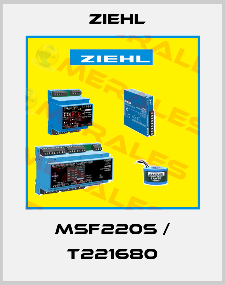 MSF220S / T221680 Ziehl