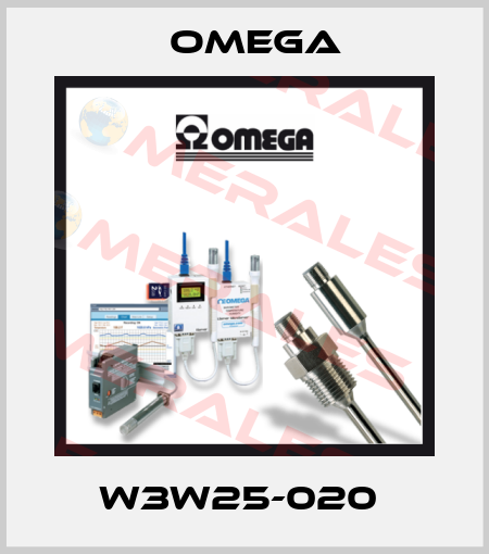 W3W25-020  Omega
