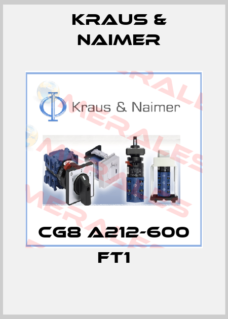 CG8 A212-600 FT1 Kraus & Naimer
