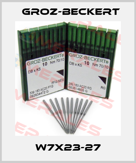 W7X23-27 Groz-Beckert