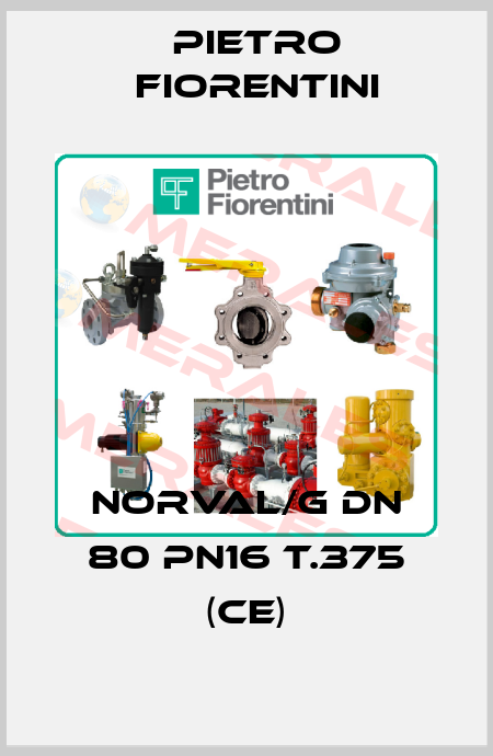 NORVAL/G DN 80 PN16 T.375 (CE) Pietro Fiorentini