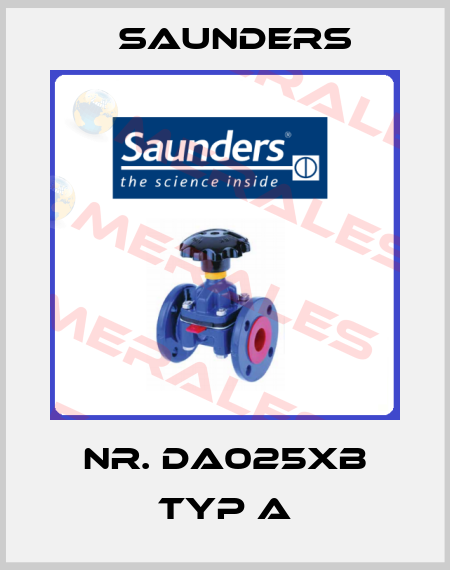 Nr. DA025XB Typ A Saunders