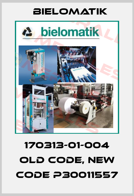 170313-01-004 old code, new code P30011557 Bielomatik