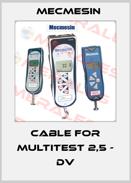 cable for MultiTest 2,5 - dV Mecmesin