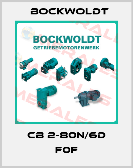 CB 2-80N/6D F0F Bockwoldt
