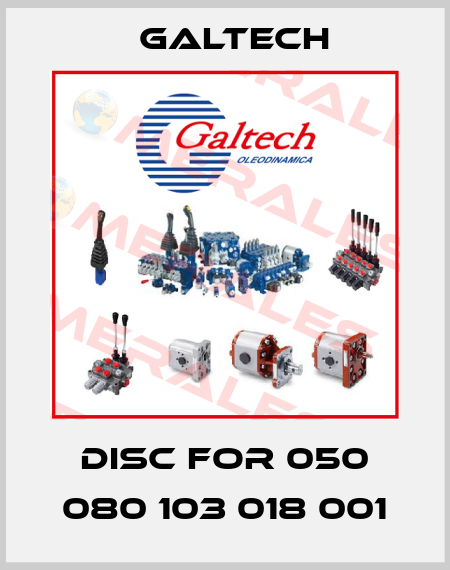 disc for 050 080 103 018 001 Galtech