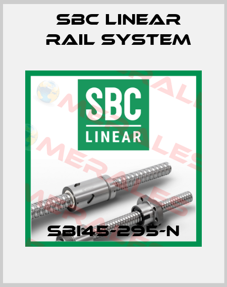 SBI45-295-N SBC Linear Rail System