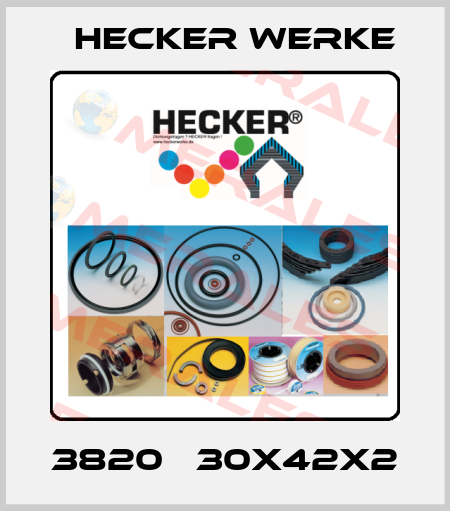 3820   30x42x2 Hecker Werke