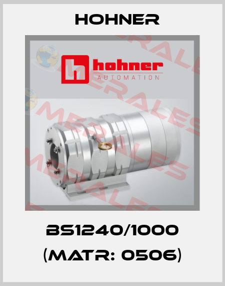 BS1240/1000 (matr: 0506) Hohner