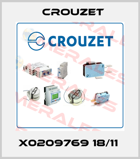 X0209769 18/11  Crouzet
