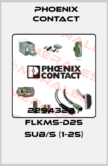 2294322 / FLKMS-D25 SUB/S (1-25) Phoenix Contact
