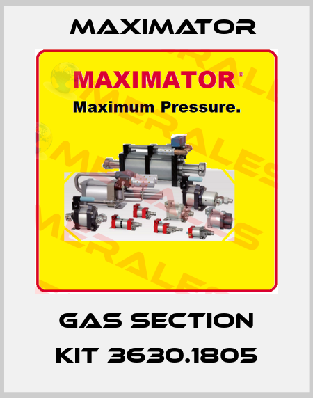 Gas Section Kit 3630.1805 Maximator