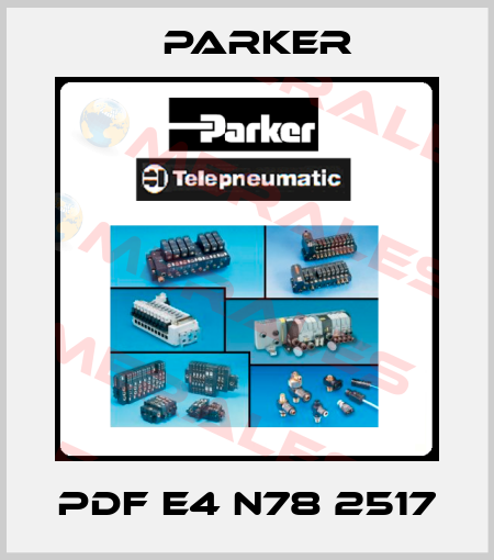 PDF E4 N78 2517 Parker