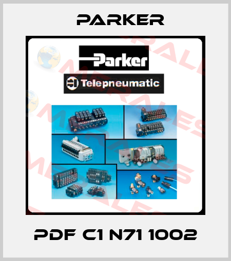 PDF C1 N71 1002 Parker