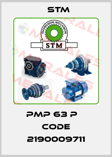 PMP 63 P    Code 2190009711 Stm