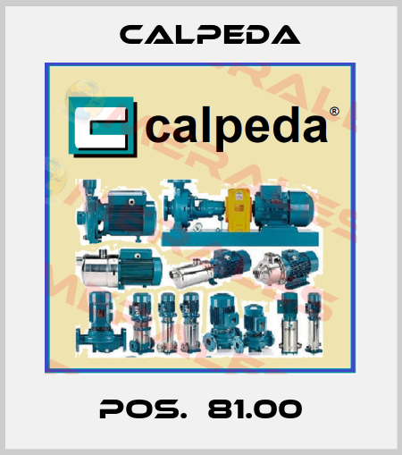 Pos.  81.00 Calpeda