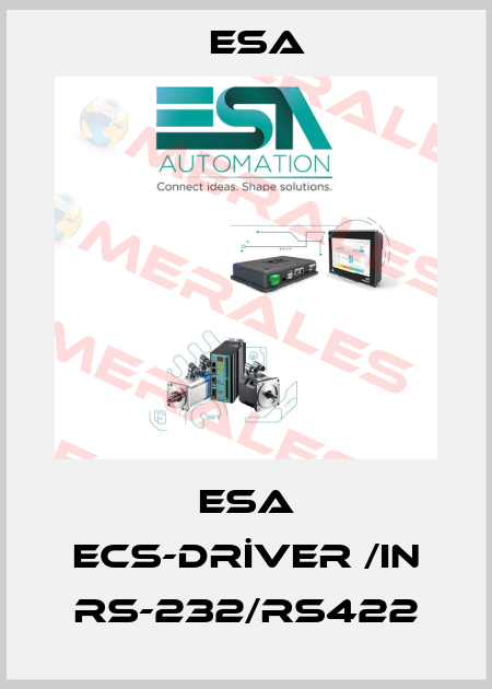 ESA ECS-DRİVER /IN RS-232/RS422 Esa