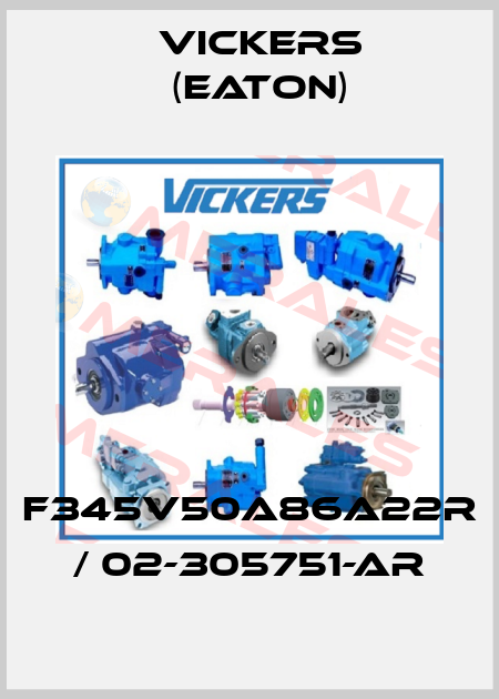 F345V50A86A22R / 02-305751-AR Vickers (Eaton)