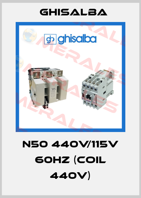 N50 440V/115V 60Hz (Coil 440V) Ghisalba
