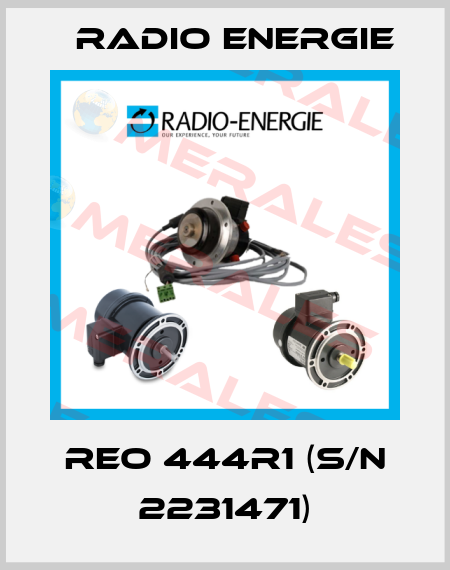 Reo 444R1 (s/n 2231471) Radio Energie