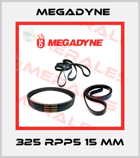 325 RPP5 15 mm Megadyne