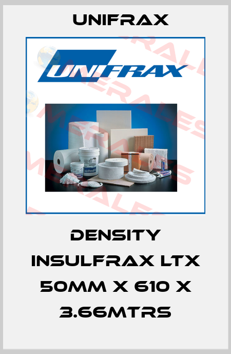 Density Insulfrax LTX 50mm x 610 x 3.66mtrs Unifrax