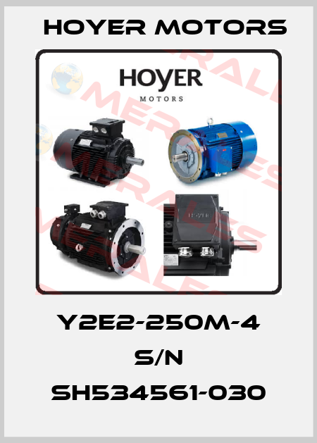 Y2E2-250M-4 S/N SH534561-030 Hoyer Motors