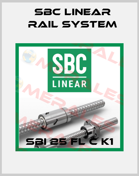 SBI 25 FL C K1 SBC Linear Rail System
