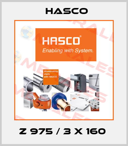 Z 975 / 3 X 160  Hasco